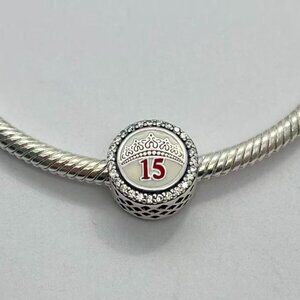 Pandora 15 Years Old exclusive charm